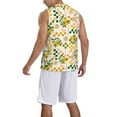 thumbnail image 2 of Xecao Hawaii Palms print basketball shirt for both men and women, a unisex basketball jersey perfect for theme parties-Small, 2 of 6