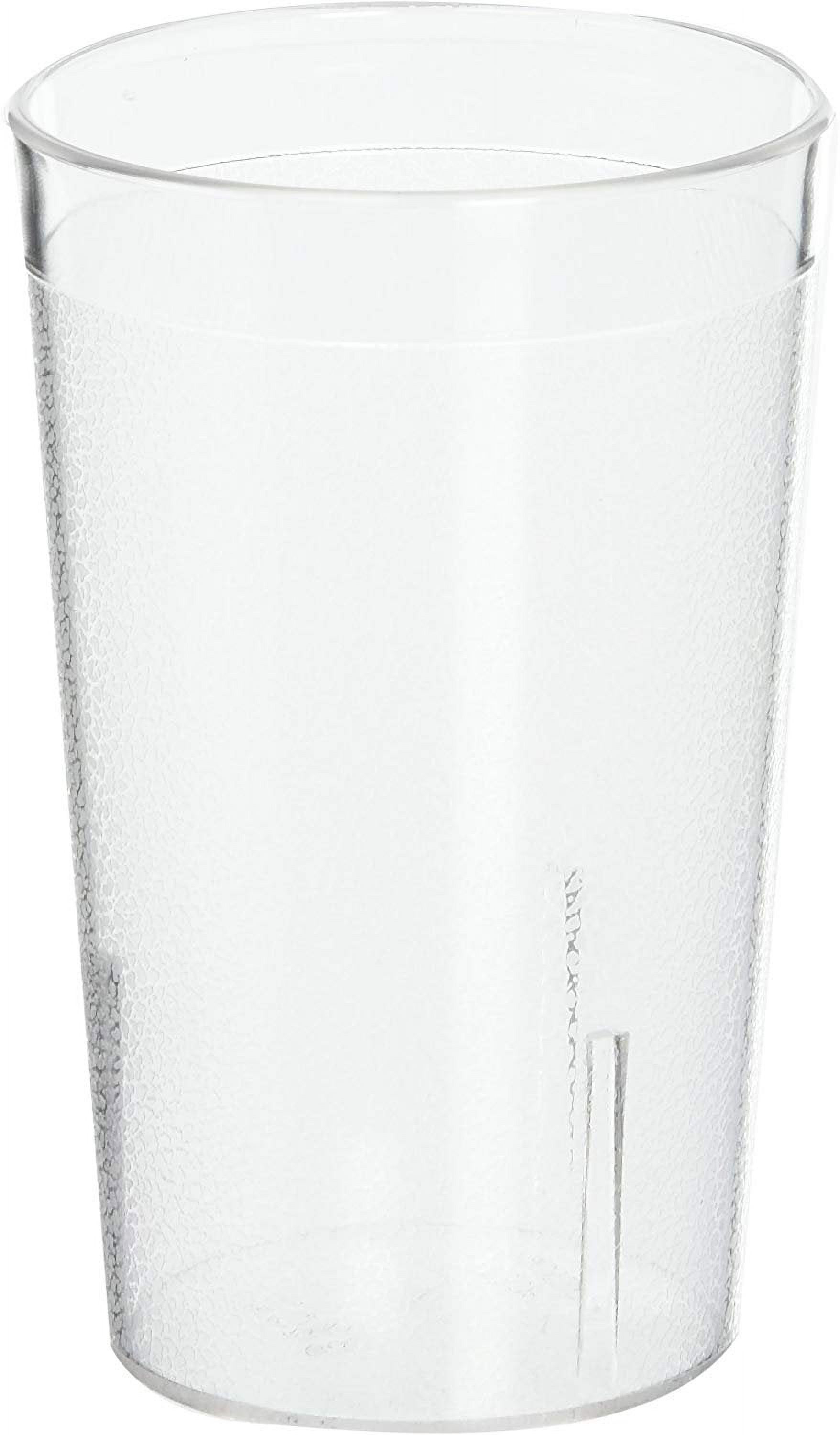Winco Pebbled Tumblers, 9-Ounce, Clear