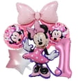 thumbnail image 4 of Artículos para fiestas de cumpleaños de Minnie Mouse y Donald Duck, vajilla, pulseras, pajitas, juguetes reutilizables, regalos para niños, decoraciones para fiestas, 4 of 5