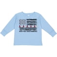 thumbnail image 3 of Inktastic Head and Neck Cancer Awareness- Flag and Ribbon Boys or Girls Long Sleeve Toddler T-Shirt, 3 of 5
