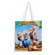thumbnail image 1 of Zambezia Bolso de tela con estampado de lienzo para mujer, bolsa de compras reutilizable y estética, con cremallera interior, regalo para mujer, 35 × 40 cm., 1 of 6