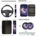 thumbnail image 7 of KUIFORTI Purple Butterfly Car Seat Covers Wear-Resistant 14 Pack Automotive Rear Front Seat Protector Washable Elastic Fabrics Universal Fit for Vehicles,Cars,Suvs,Vans,Sedans, 7 of 7