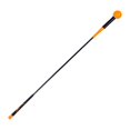 thumbnail image 1 of DYNWAVECA Golf Swing Trainer Aid Golf Practice Tool Length 116cm Portable Golf Comfortable Grip Warm up Stick Golf Training for Driving Orange Round Grip, 1 of 10