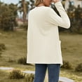 thumbnail image 6 of QUINDOS Womens Cardigan,Women's And Winter Sweater Coat Cardigan Long Sleeve Pocket Blouse Clothing Loose Tops, 6 of 8