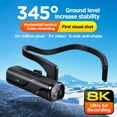 thumbnail image 3 of Cámara montada en la cabeza de alta definición 8K, cámara para deportes al aire libre, grabadora de conducción para motocicleta, casco portátil montado en la oreja, vídeo DV, 3 of 4
