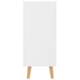 thumbnail image 2 of vidaXL Sideboard High Gloss White 90x30x72 cm Engineered Wood, 2 of 5