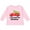 AD-Pink, variant on I'll Be Home for Christmas Truck with Tree Boys or Girls Long Sleeve Toddler T-Shirt