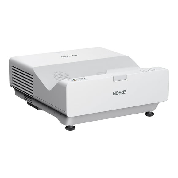 Epson PowerLite 760W - 3LCD projector - 4100 lumens (white) - 4100 lumens (color) - WXGA (1280 x 800) - 16:10 - ultra short-throw lens - 802.11a/b/g/n/ac wireless / LAN/ Miracast - with 3 years Epson Road Service Program