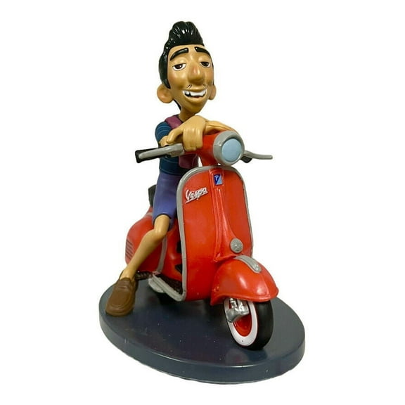 Ercole & Vespa Disney PVC Cake Topper Figure Figurine 4” Collectible Luca Sea