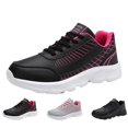 thumbnail image 7 of AUDeals Women's Orthopedic Walking Shoes, Slip On Sneakers with Arch Support for Swollen Feet and Daily Pain Relief (Hot Pink, 7), 7 of 7