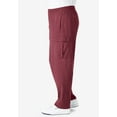 thumbnail image 3 of KingSize Men's Big & Tall Lightweight Jersey Cargo Sweatpants, 3 of 6