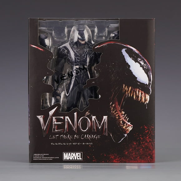 SHF Venom 2 Symbiote Universe Amazing Spider-Man Venom Action Movie Hand-Made Model Toy