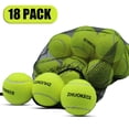 thumbnail image 3 of Pelotas de tenis ZHUOKECE Training, paquete de 18 con bolsa de malla, color verde, 3 of 7