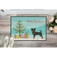 thumbnail image 3 of Black and Tan Chion Christmas Tree Door Mat, 3 of 4