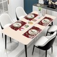 thumbnail image 7 of Christmas Buffalo Plaid Placemats Set of 6 Washable Table Mats for Kitchen Dining Table,Heat-Resistant New Year Place Mats for Indoor Outdoor Party Holiday Decoration, 7 of 7