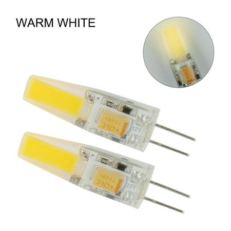 

10x G4 Halogen Lamp/LED COB Lamps Pen Base Bulb Dimmable AC/DC 12V