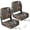Camo, variant on Roromall 2 Pack Boat Seats Low Back, Fold-Down Fishing Boat Chair with Thickened Sponge Padding and Hinge for Sightseeing Boat, Speedboat, Canoe