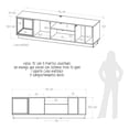 thumbnail image 3 of Mesa Tv Cubo Maderkit Color Rovere/plomo, 3 of 7