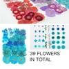 USUN Dried Pressed Flowers Stickers Making DIY Craft for Resin Jewelry Making