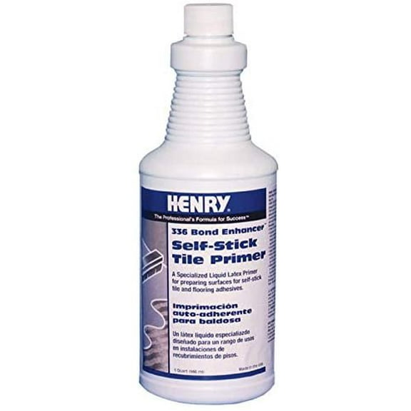 Henry Moore 336 Bond Enhancer White Self-Stick Tile Paint Primer, 1 qt