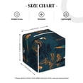 thumbnail image 2 of Tissue Box Cover, Cute Macaw Toucan Palm Tree Leather Tissue Box Holder - Tissue Case Facial Paper Organizer for Bathroom, Vanity Countertop, Tabletop, Car, Night Stands,, 2 of 5