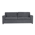 thumbnail image 2 of New Classic Furniture Kylo Polyester Fabric 3-Seater Sofa in Ash Gray, 2 of 10