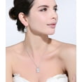 thumbnail image 5 of Zina Pendant Necklace for Women Cubic Zirconia Sterling Silver Ginger Lyne Collection, 5 of 6