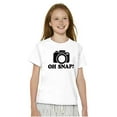 thumbnail image 3 of Oh Snap Shot Photography Photographer Crewneck T Shirts Boy Girl Teen Brisco Brands X, 3 of 6