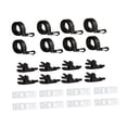 thumbnail image 3 of Almencla Pool Solar Cover Roller Attachment Straps Solar Pool Cover Parts Accessories 8pcs Set, 3 of 8