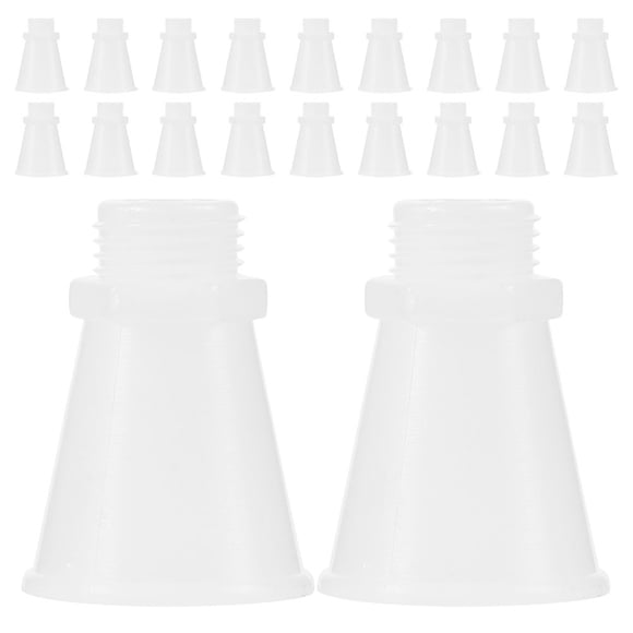 KAKOWELY 20 Pcs Embouts d'Extincteur en Plastique à Grand Ouverture Certifiés pour la Sécurité, Forme Conique, pour la Lutte contre les Incendies d'Urgence
