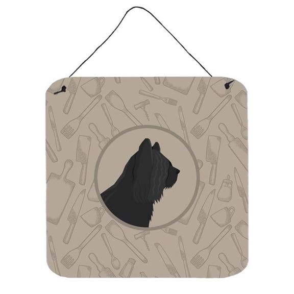 Skye Terrier in the Kitchen Wall or Door Hanging Prints