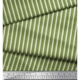 thumbnail image 2 of Soimoi Rayon Crepe Fabric Striped Stripe Decor Fabric Printed Yard 46 Inch Wide, 2 of 3