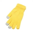 thumbnail image 2 of Yanyanz Winter Gloves,Knitted Cold Proof Plush Thickened Christmas Gloves Thermal Gloves Women Gloves for Cold Weather Clearance Yellow A, 2 of 4