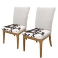 thumbnail image 2 of KLL Cowboy Ride A Horse Pattern Seat Covers for Dining Room Chairs,Washable Chair Seat Chair Covers Seat Protector-Two Pieces, 2 of 7