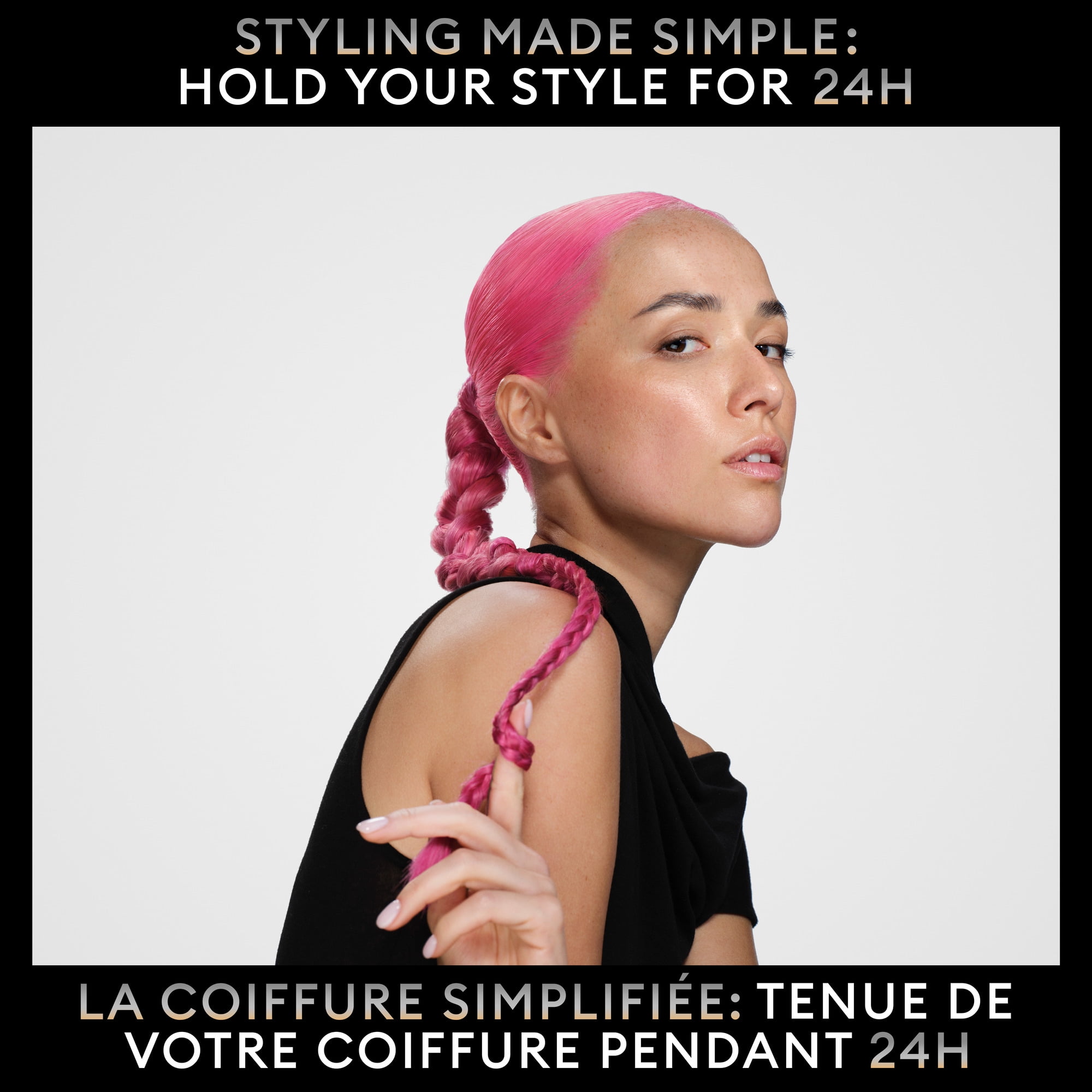 Fixatif Capillaire Tenue Extra Inodore TRESemmé  pour une protection contre l'humidité, les frisottis et les cheveux rebelles