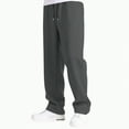 thumbnail image 2 of UAYOTSE Boy's Baggy Sweatpants Straight Leg Open Bottom Casual Pants Elastic Waist Athletic Joggers Sweat Pants With Pockets,Sizes 7-8 Years, 2 of 5