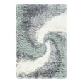 thumbnail image 3 of Unique Loom Soft Touch Shag Collection Area Rug - Selin (2' x 2' 11" Rectangle Sage Green/Gray), 3 of 7