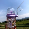 thumbnail image 5 of ZOUBAOQ Drinking Cup with Whale Squirt, 260ml Cute Whale Cup Whale Fountain Tumbler, Reusable Sippy Cup Water Bottle with Straw, Leak Proof Weighted Straw Cups for Party, School, Beach, 5 of 9