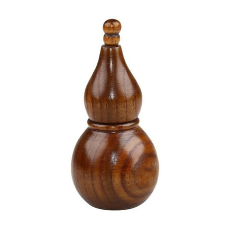 

Handcrafted Gourd Shaped Wood Toothpick Holder Creative Vintage Home Accessories Wooden Toothpick Box