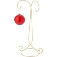 thumbnail image 2 of Bard's Twisted 2 Tier Gold-toned Ornament Stand, 14" H x 6.5" W x 5.25" D, Pack of 3, 2 of 2