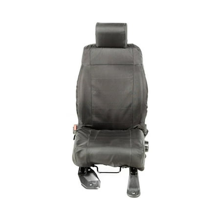 Black Rugged Ridge - Rugged Ridge 13216.11 Seat Cover For Jeep Wrangler (JK), Black Solid Design