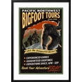 thumbnail image 2 of Art.com Bigfoot Tours - Vintage Sign Art Print by Lantern Press, Black Frame Wall Art, 21" x 29", 2 of 5