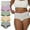 Lavender Grove, variant on SHEMOR Women's Plus Size XL-5XL High Waisted Breathable Cotton Underwear Briefs Panties 5-Pack (5XL,Twilight Mirage)