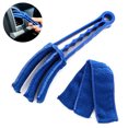 thumbnail image 1 of Removeable Washable with Microfibre Blind Cleaner Window Blind Duster Brush For The Blinds Air Conditioner Car AC Vent & More, 1 of 8