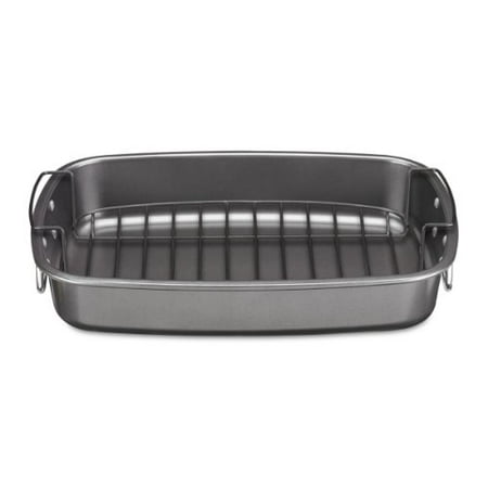 Cuisinart Roasting Pan - Cuisinart CSR-1712R Ovenware Classic Collection 17 by 12-Inch Roaster with Re...