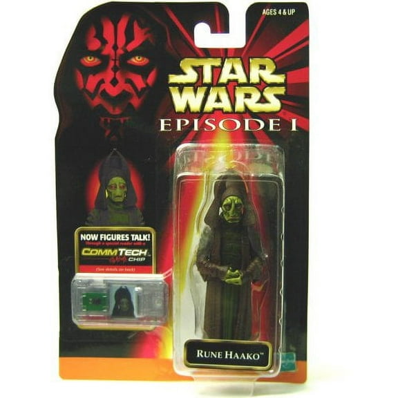 Star Wars Episode I Basic 1999 Rune Haako Action Figure