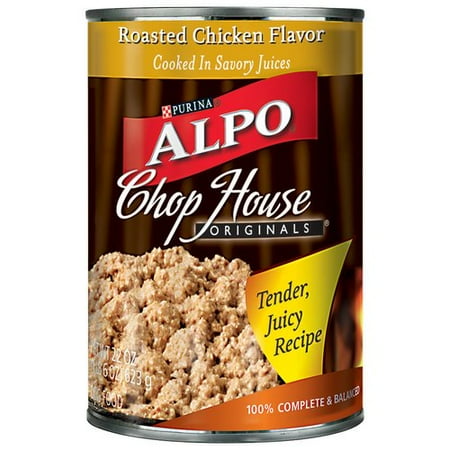 Alpo Chop House Originals Roasted Chicken Dog Food, 22 oz