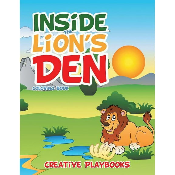 Inside the Lion's Den Coloring Book, (Paperback)