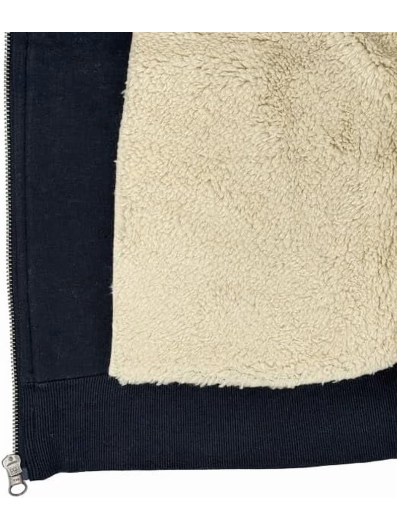 Eddie Bauer Men's Shearling-Lined Full-Zip Hoodie, Heavyweight