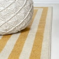 thumbnail image 6 of JONATHAN Y MOROCCAN HYPE 2 x 8 Runner Rug, Bandol Mitre Stripe - Yellow/Ivory, MOH211G-28, 6 of 6
